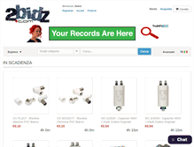 Tablet Screenshot of 2bidz.com